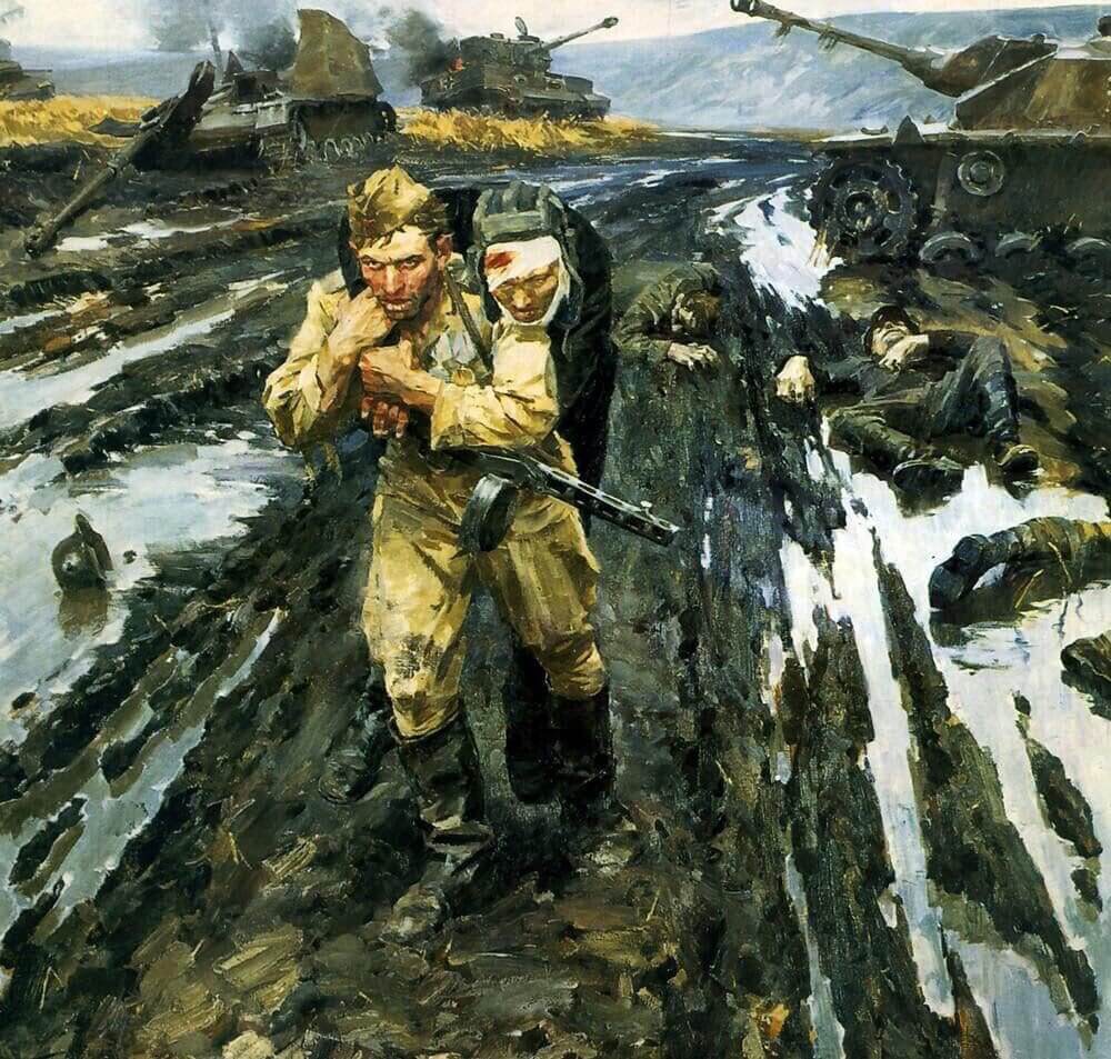 Солдаты.