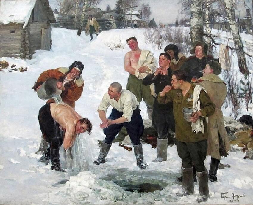 Утро танкистов.