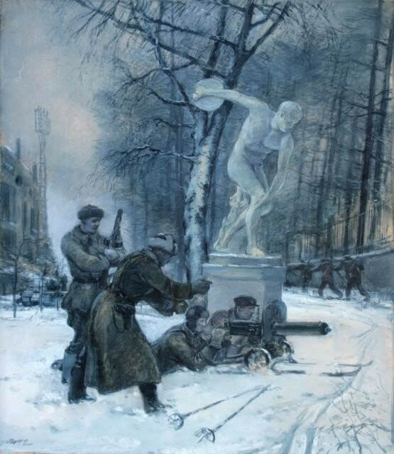 Подготовка народного ополчения.