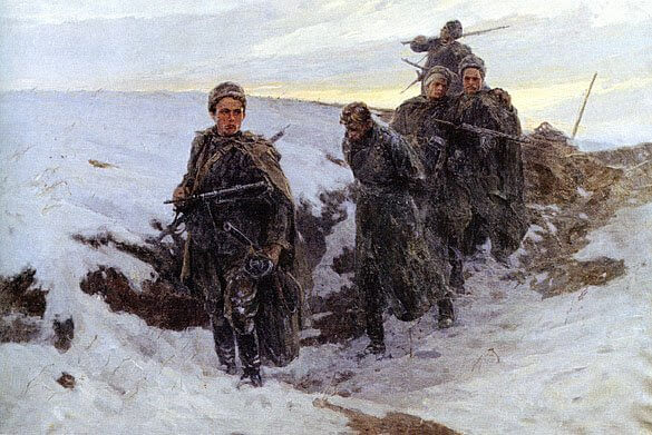 Разведчики.