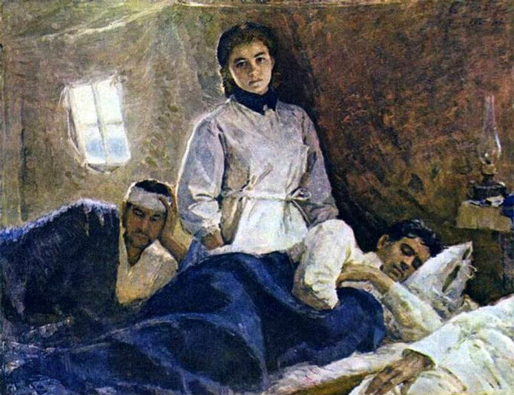 Медсестра Наталья Михалева.